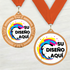 Medalla de Metal Personalizada de 2.5" con Cinta MDL751